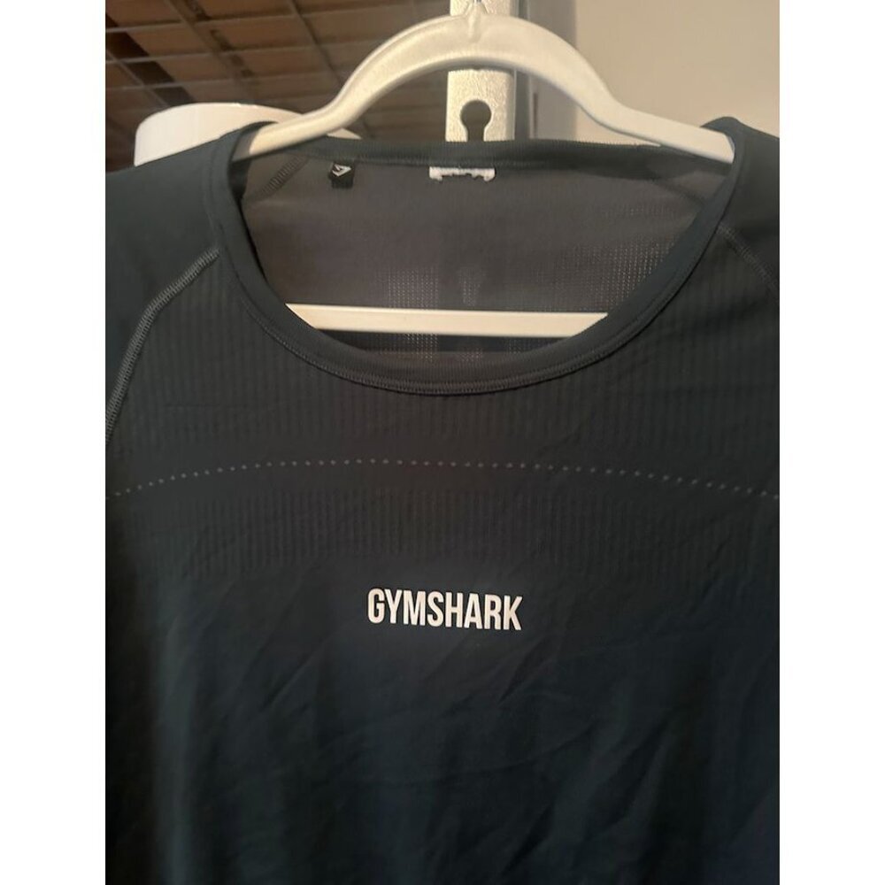 Gymshark Breeze Lightweight Seamless Womens Long Sleeve Crop Top Size Small - Picture 2 of 4